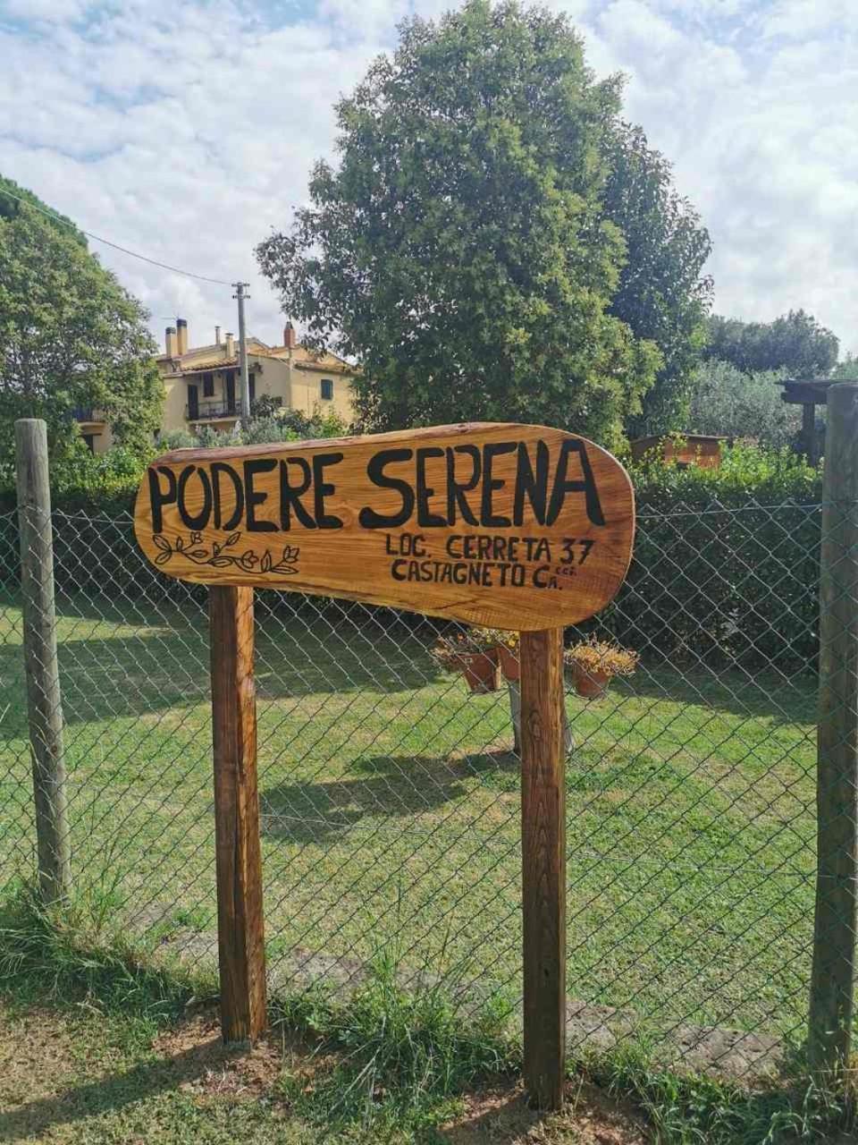 Podere Serena Кастаньето-Кардуччи Экстерьер фото